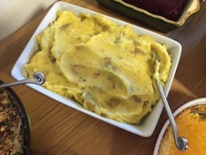 Baked mashed potatoes 